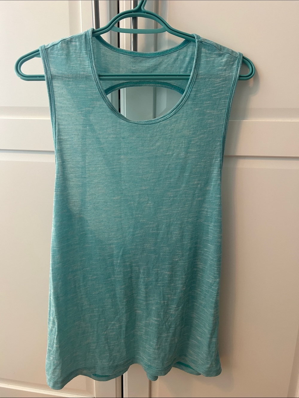 Lorna Jane Teal Sleeveless Tank Top